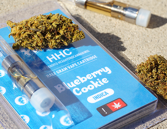 HHC blueberry cookies